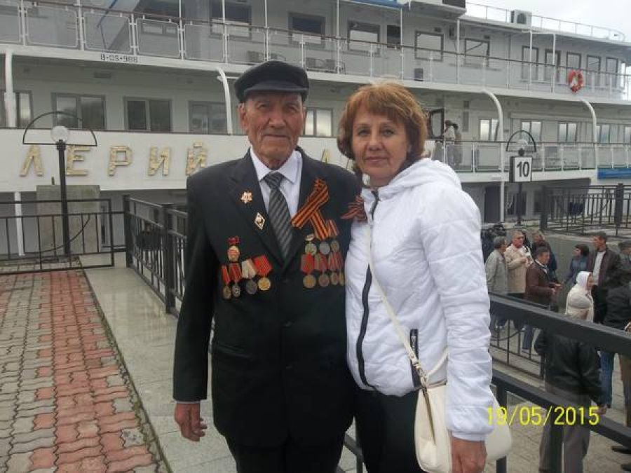 Ветеран войны Файзуллин Мухаррам участвовал в круизе по реке Волга