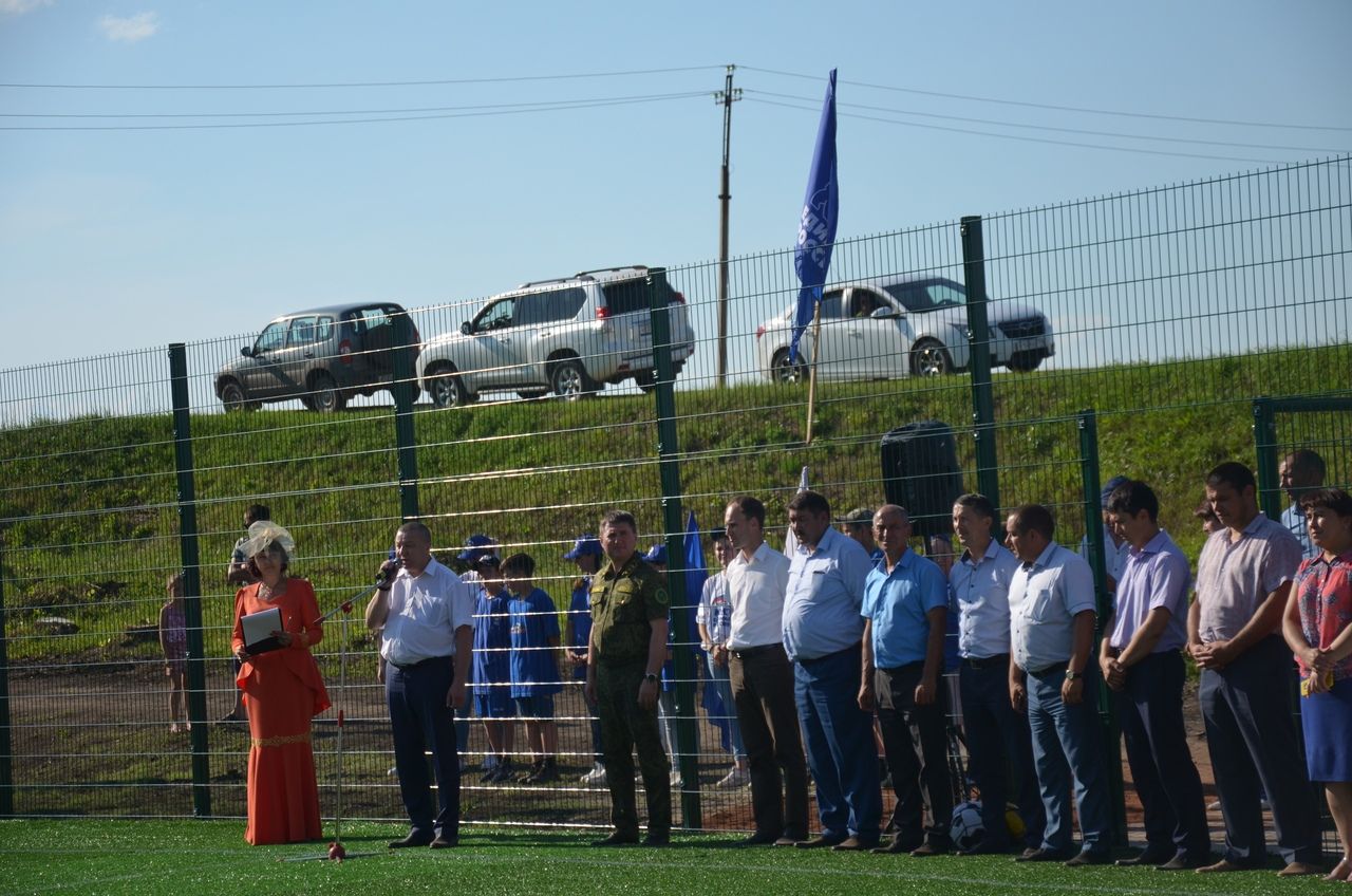 Петровка Завод авылында спорт мәйданчыгы ачылды&nbsp;