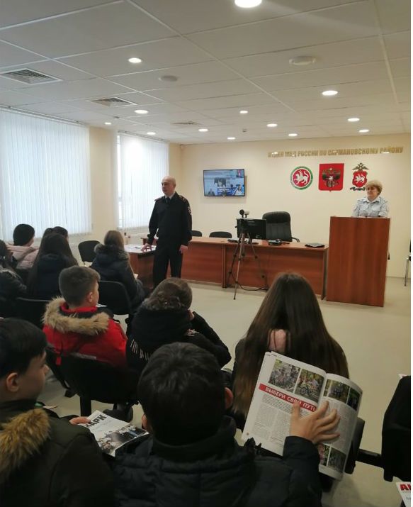 В отделе МВД России по Сармановскому району прошла акция «Неделя мужества»