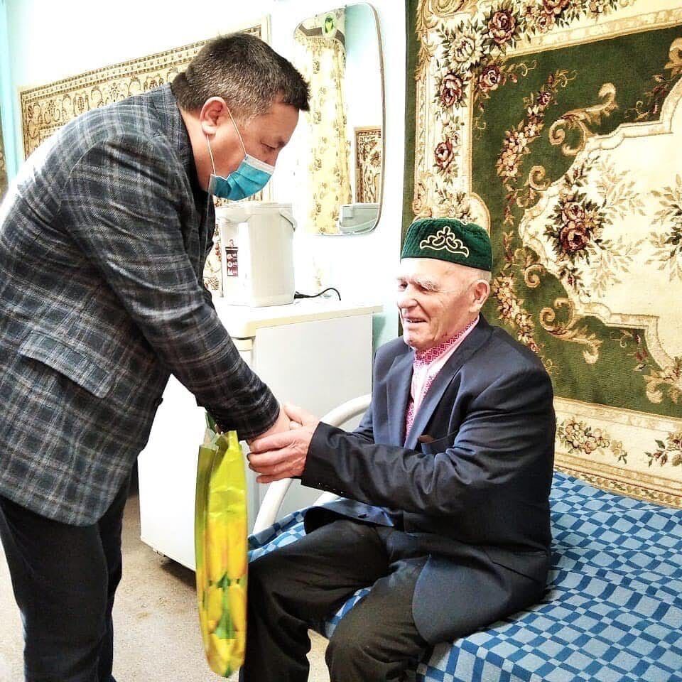 Житель района Фартдин Гиздитдинов отметил свое 90-летие