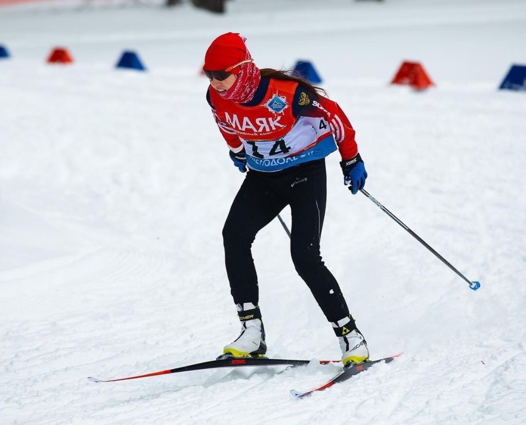 Спортсменка нашего района заняла 1 место в соревнованиях по лыжным гонкам