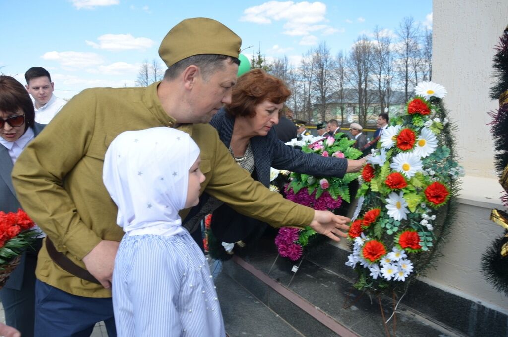 «Сарман мәгълүмат-мөхәррият үзәге» Җиңү бәйрәмендә катнашты