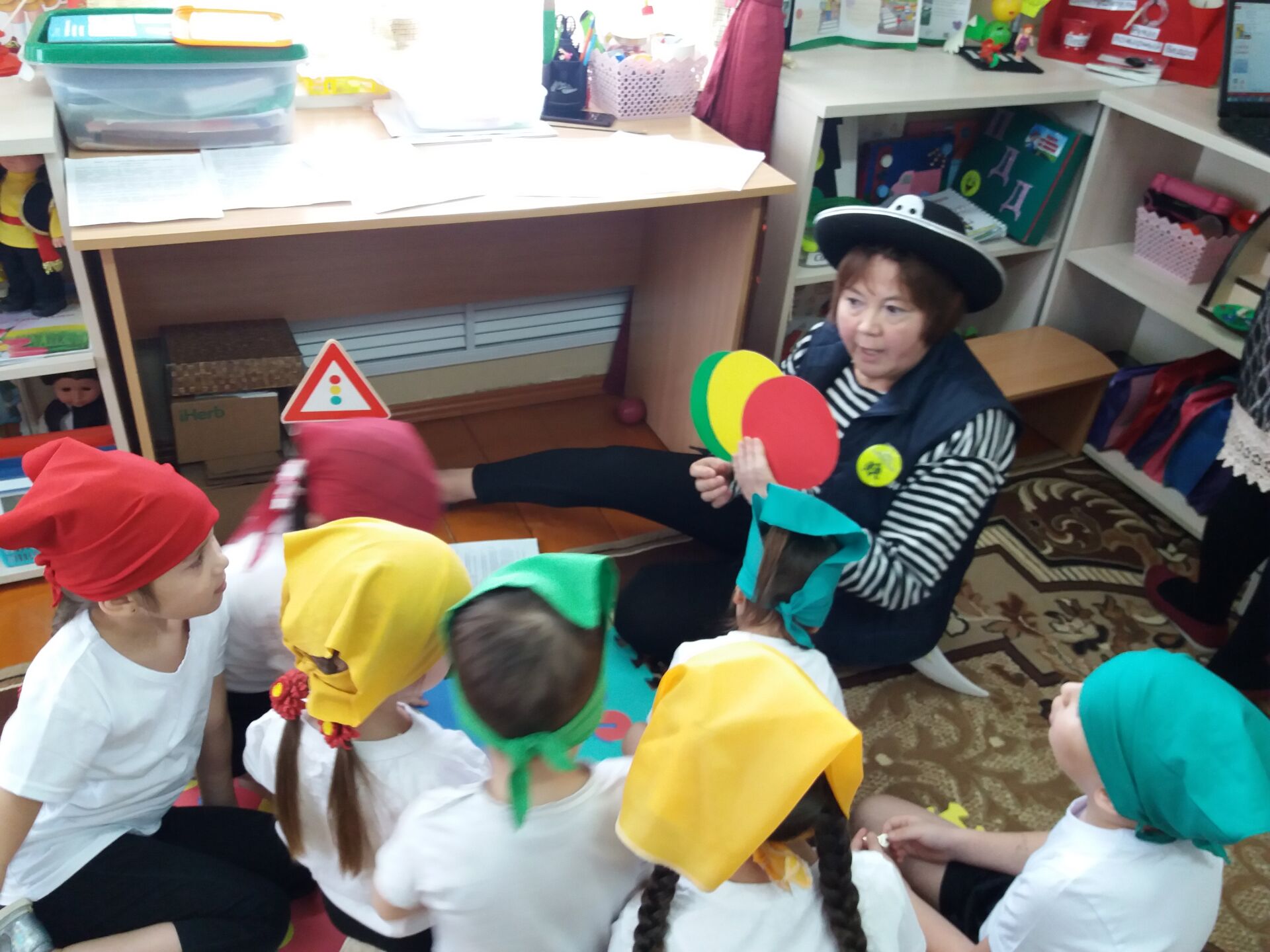 В Шарлиареминском детском саду прошел "Дорожный квест"