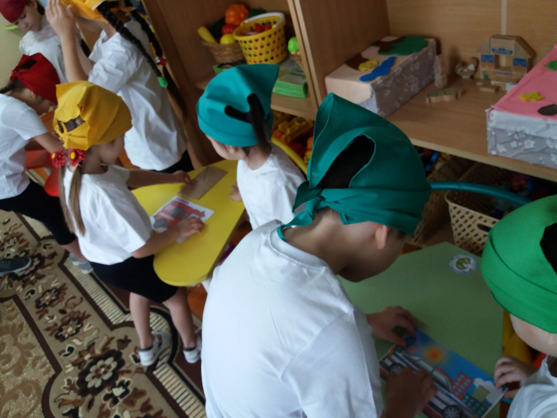 В Шарлиареминском детском саду прошел "Дорожный квест"