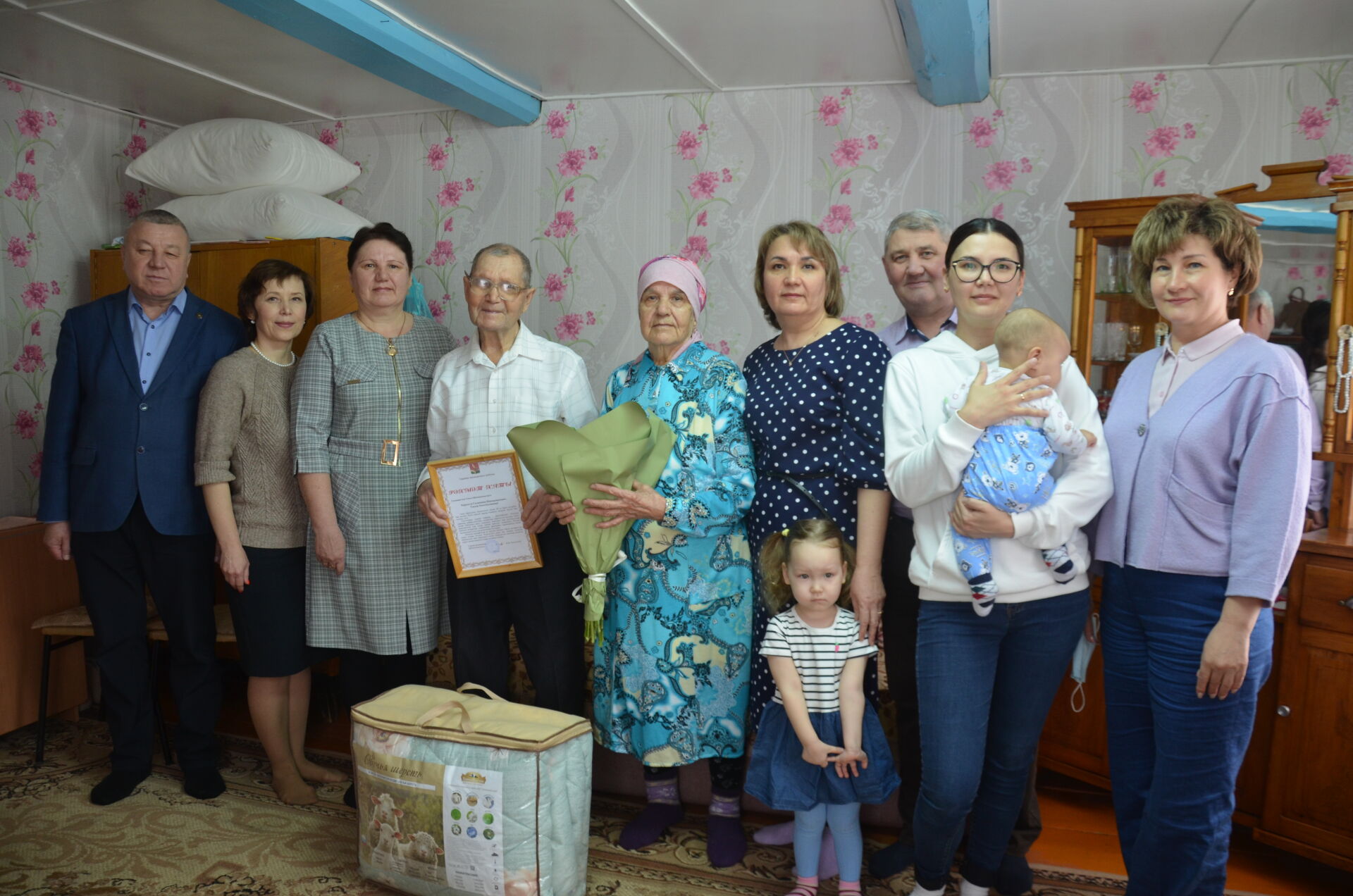 Галимҗан абый белән Тәкыя апа яшьлек хатирәләре белән уртаклаштылар