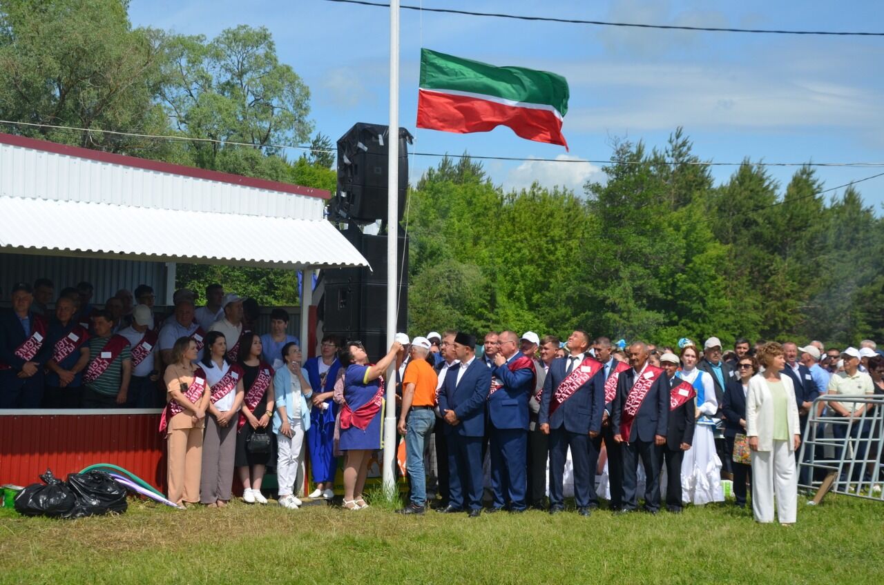 Район Сабан туе зур бәйрәм төсендә башланды