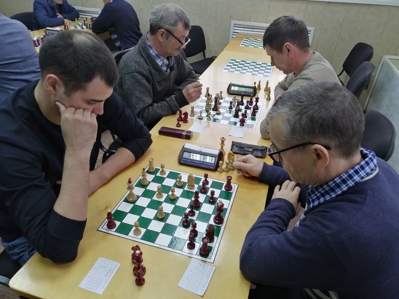 В Старокаширском сельском поселении лучше всех играют в шахматы