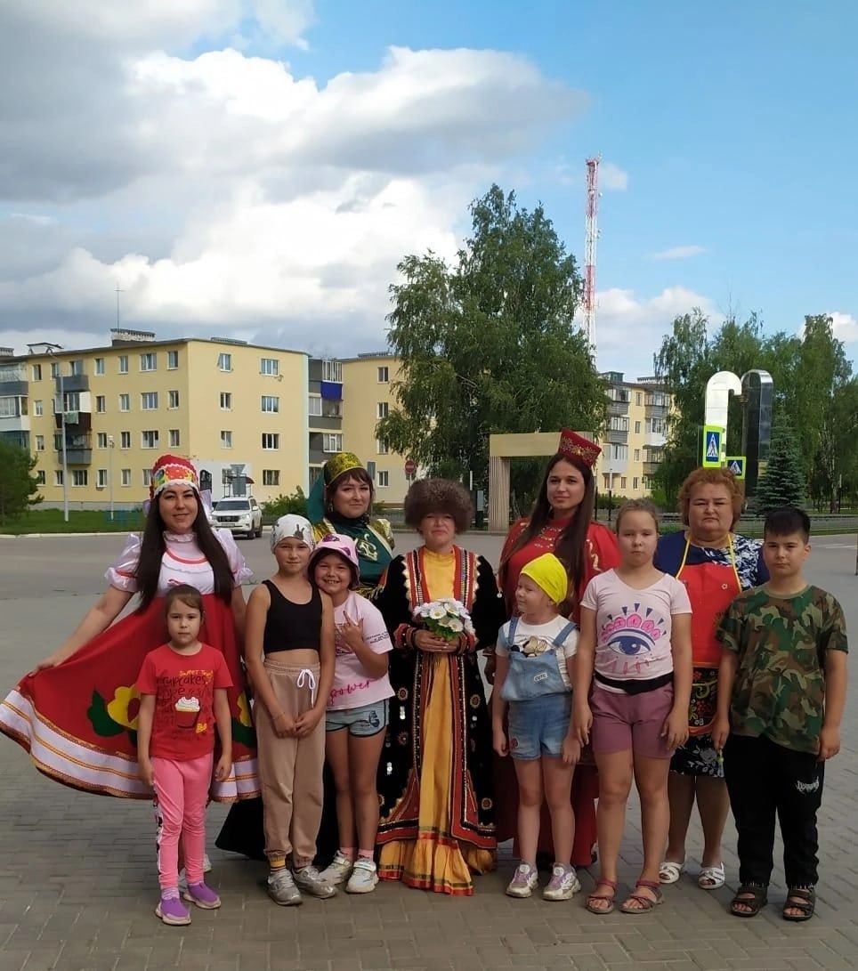 Джалильские дети узнали игры народов России