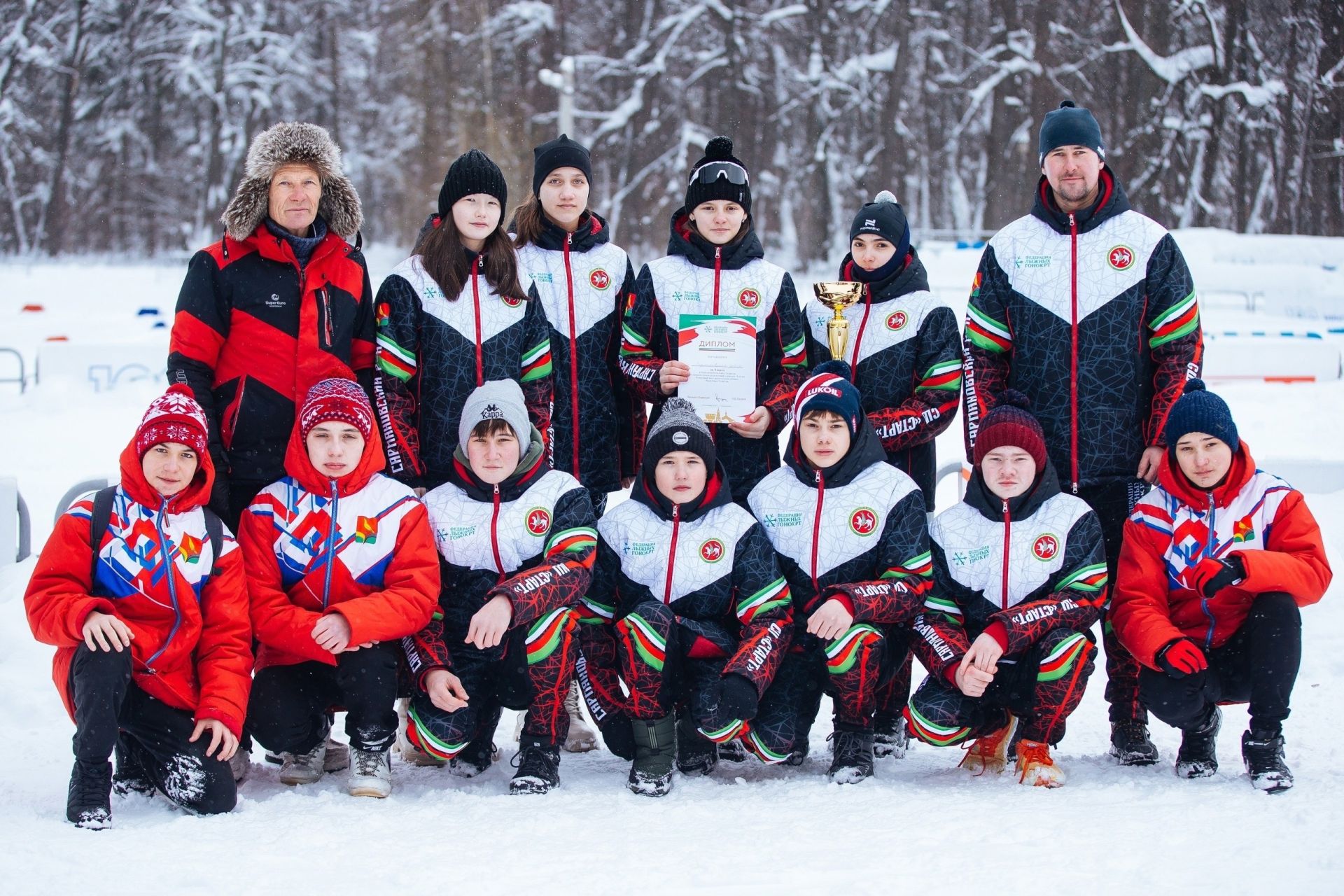 Команда района по лыжным гонкам стала лучшей в РТ