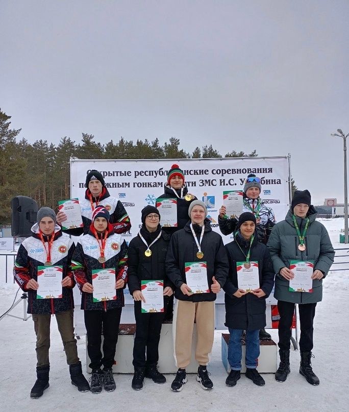 Лыжники района стали бронзовыми призерами соревнований