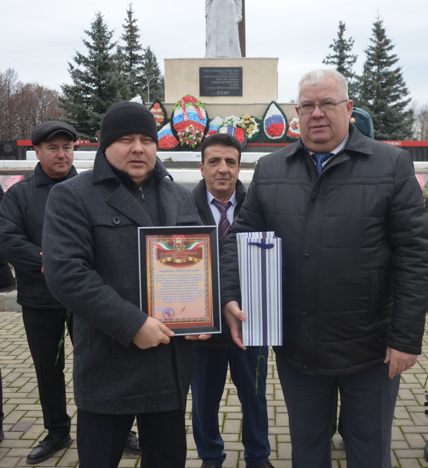 В районе встретились представители разных наций