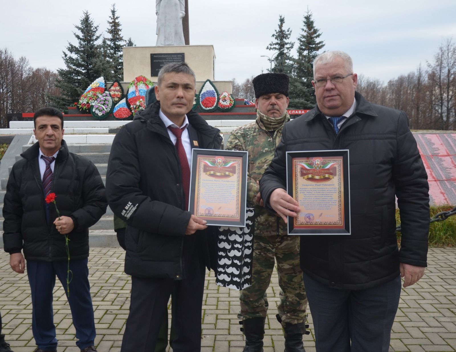В районе встретились представители разных наций