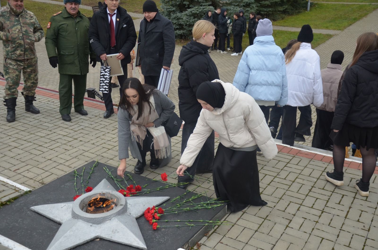 В районе встретились представители разных наций
