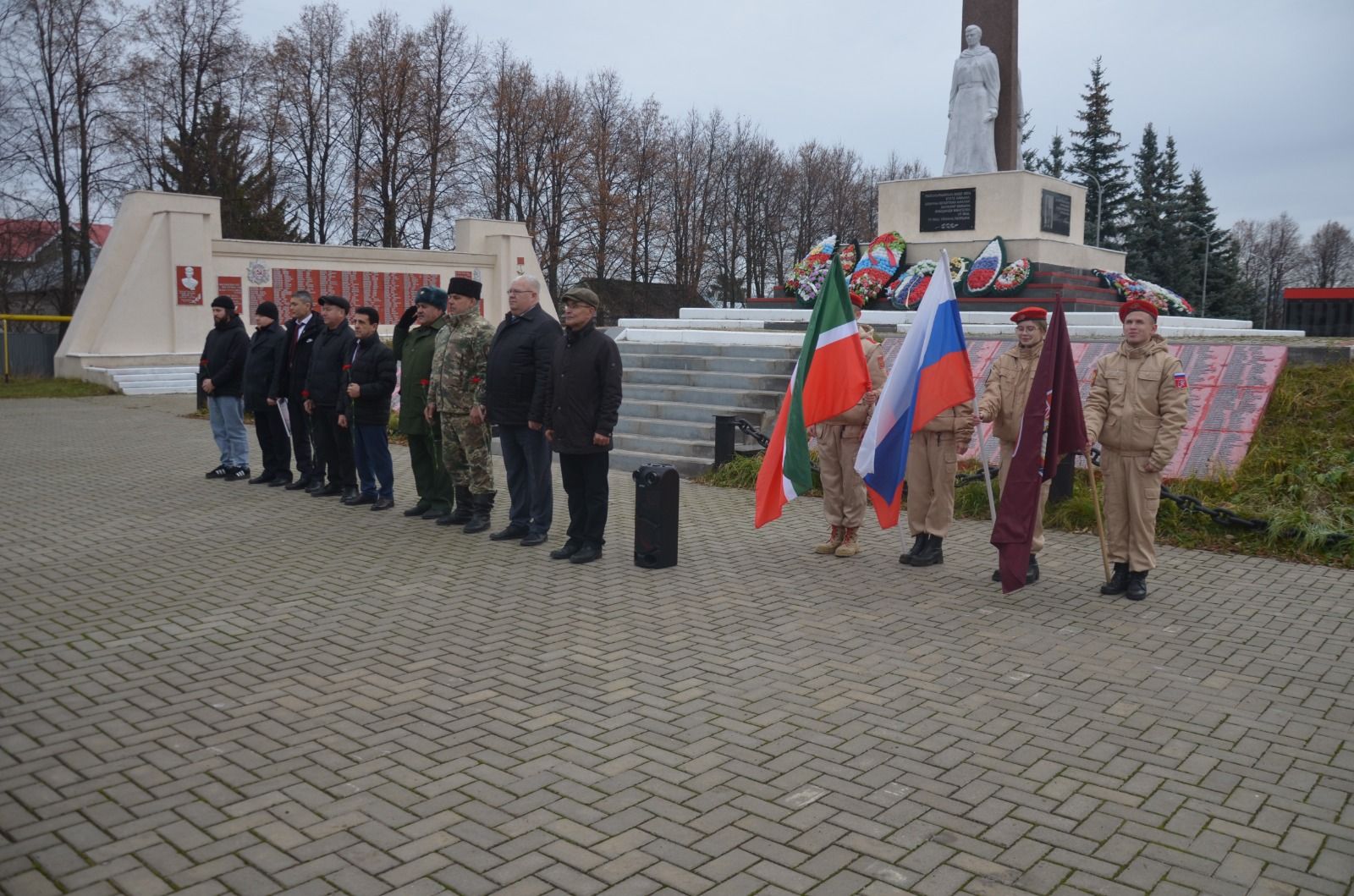 В районе встретились представители разных наций