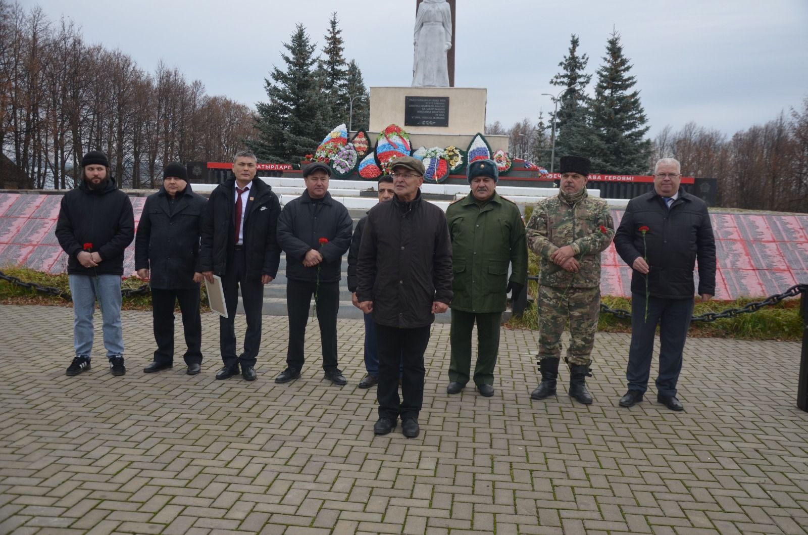 В районе встретились представители разных наций