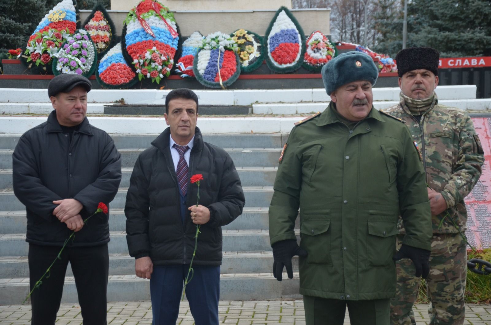 В районе встретились представители разных наций