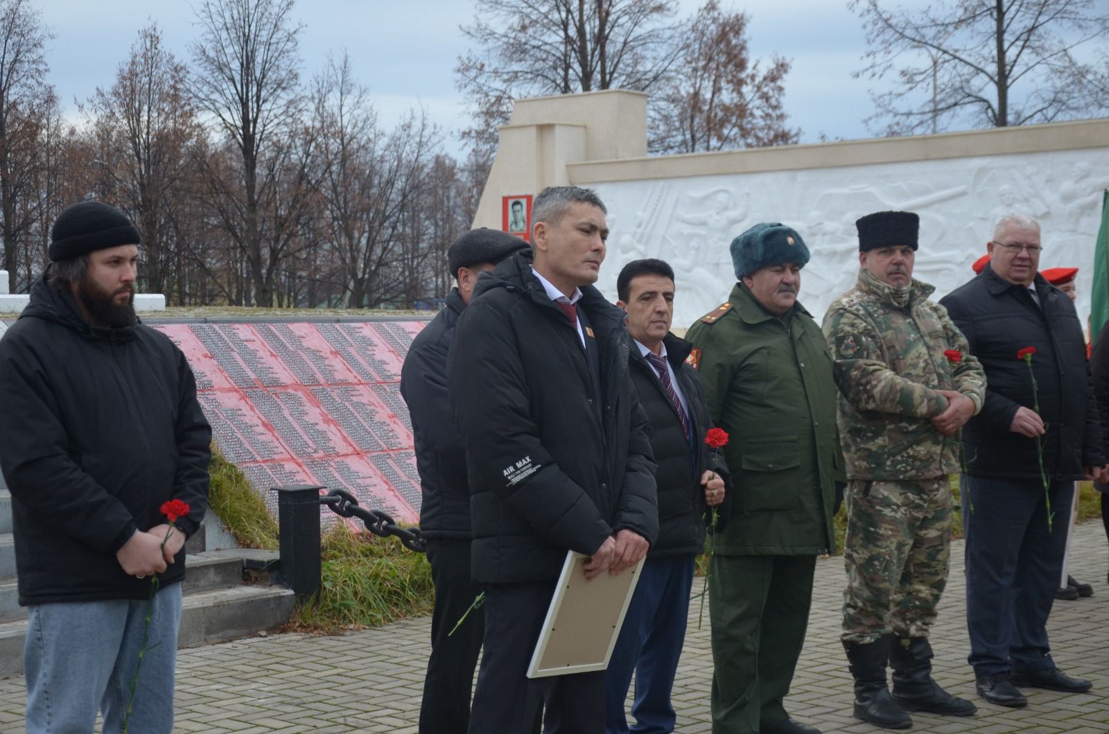 В районе встретились представители разных наций