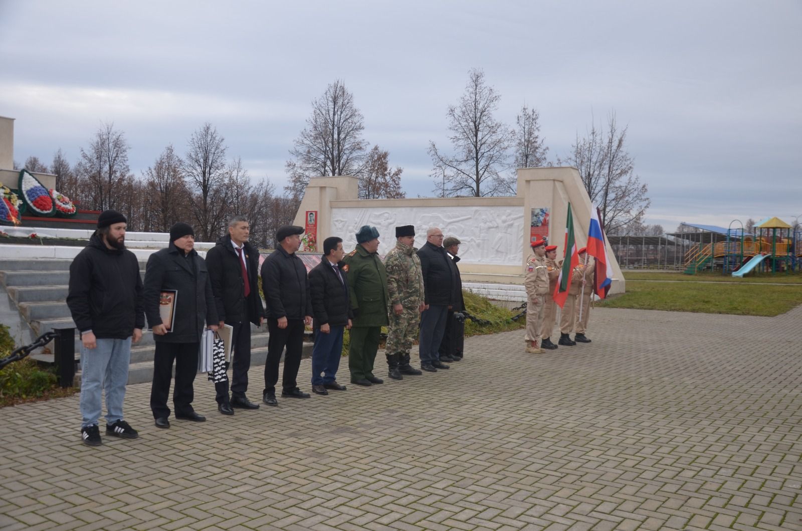 В районе встретились представители разных наций