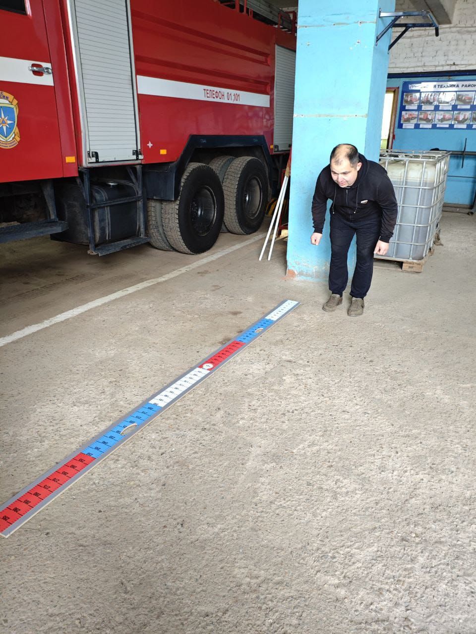 В Сармановской 131-й пожарно-спасательной части состоялась сдача нормативов ГТО