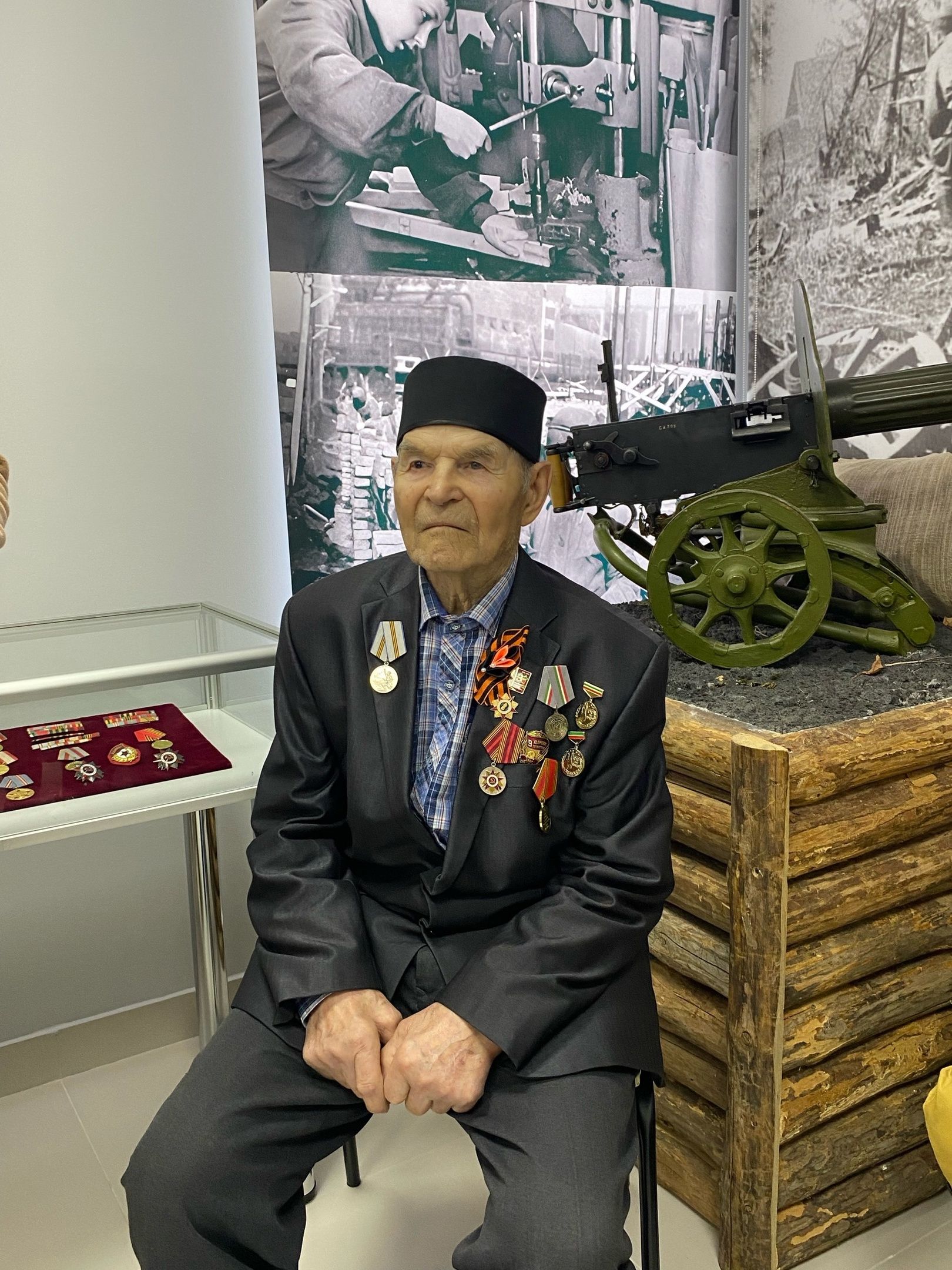 Районның ике ветеранына “Сарман муниципаль районының шәрәфле гражданы” исеме бирелде