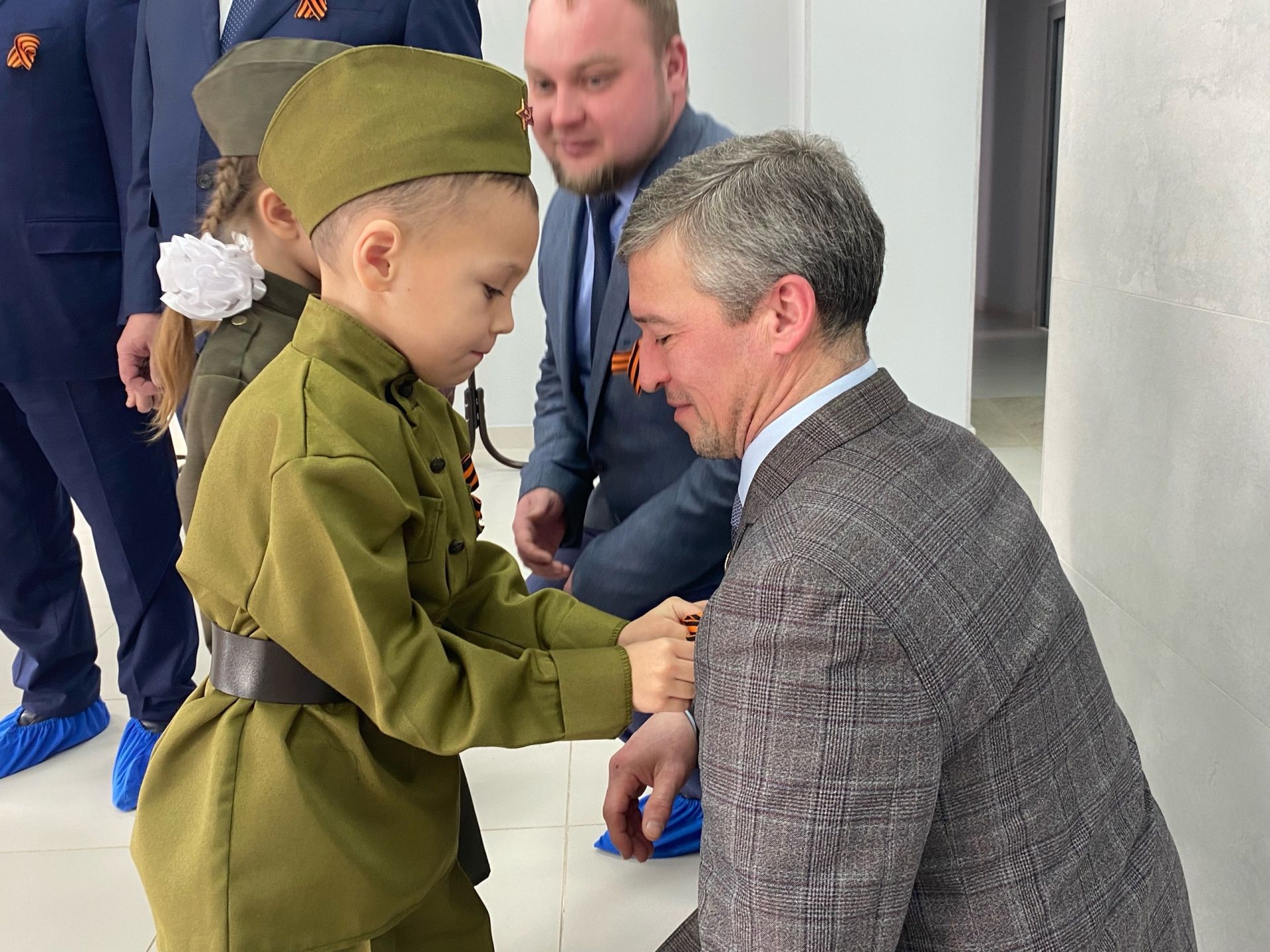 Районның ике ветеранына “Сарман муниципаль районының шәрәфле гражданы” исеме бирелде