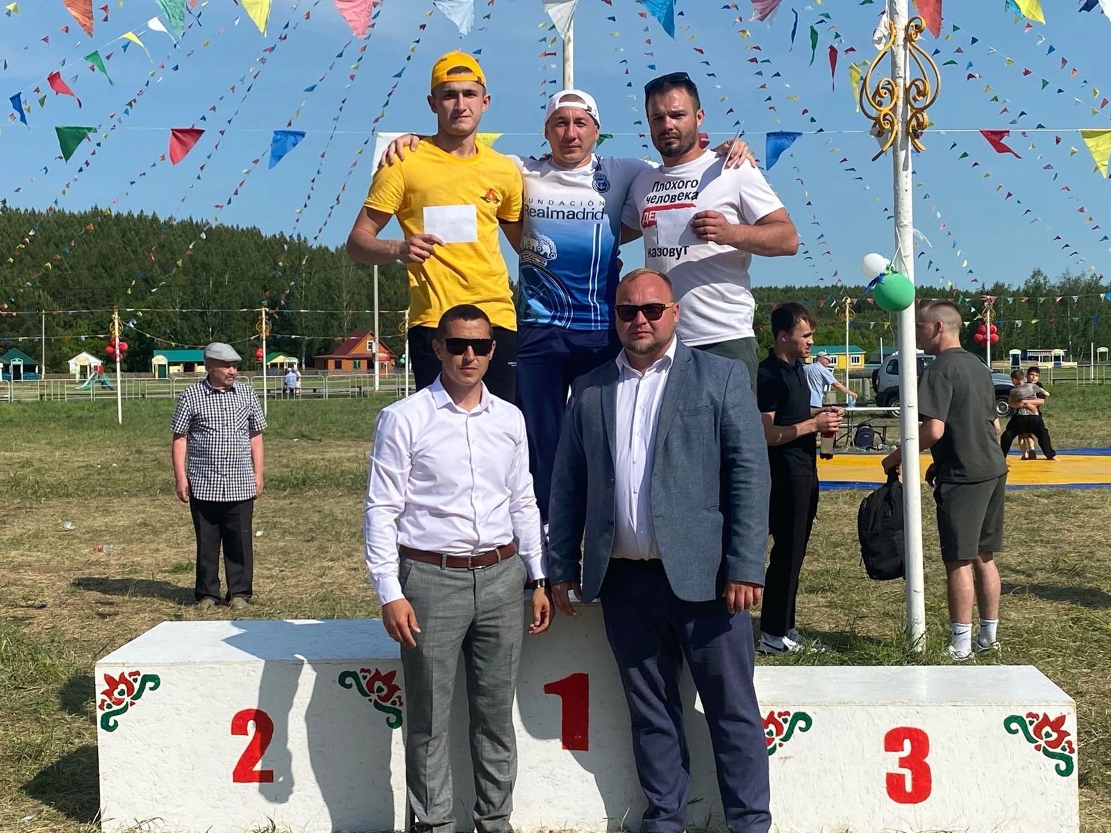 Авыллардагы Сабан туйларында көрәш батырлары