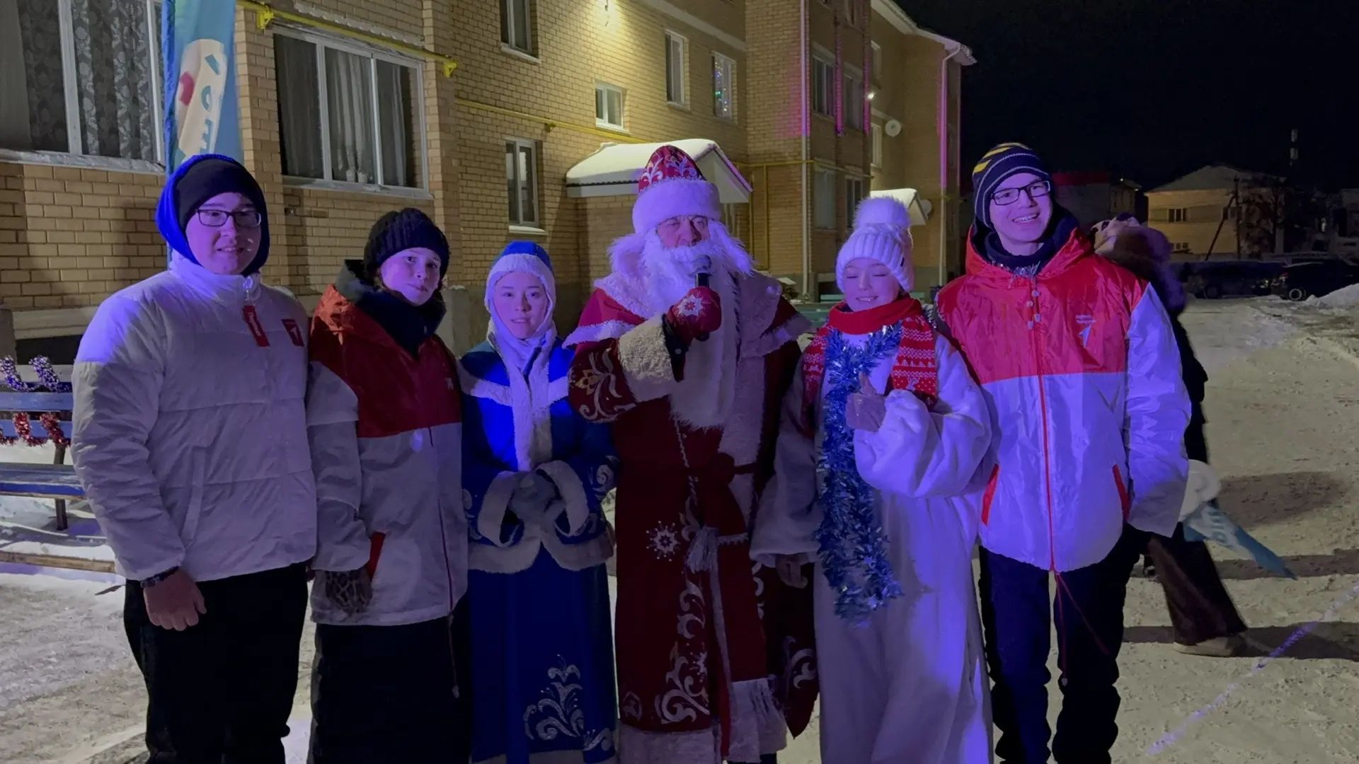Сарманда күршеләр очраштылар