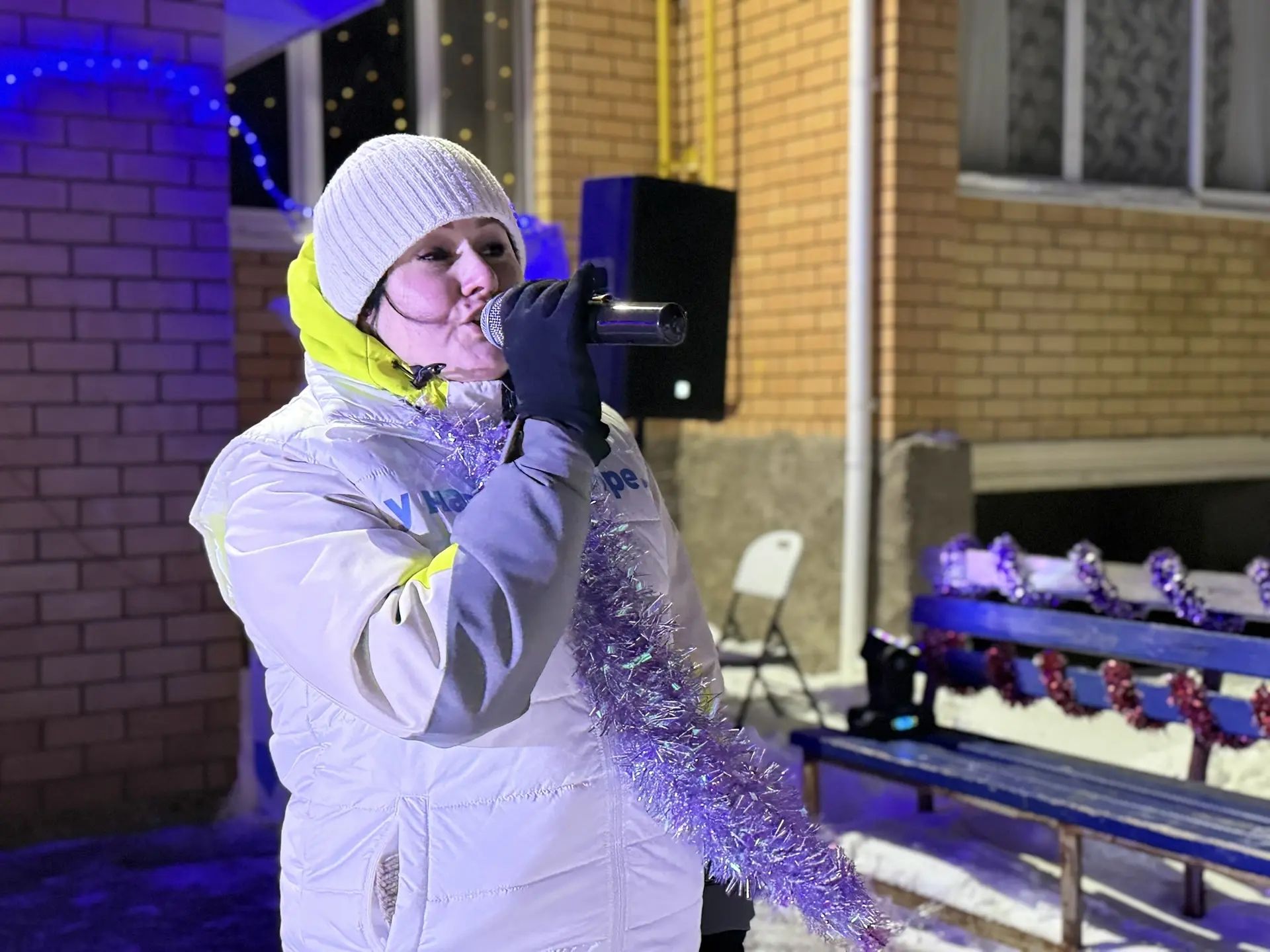 Сарманда күршеләр очраштылар