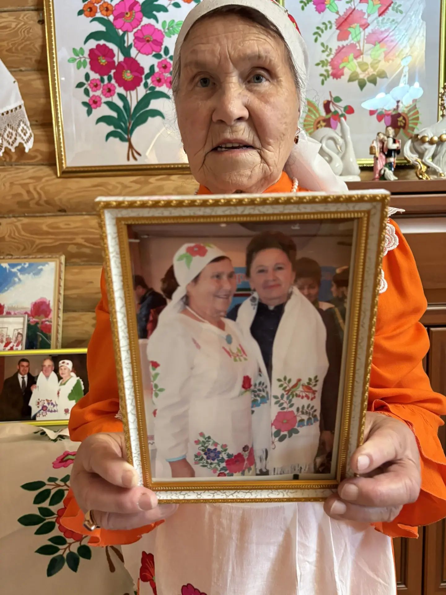 Куҗак килене Вәсилә Сәлимгәрәеваның кул эшләренә 70 еллык тарих яшеренгән
