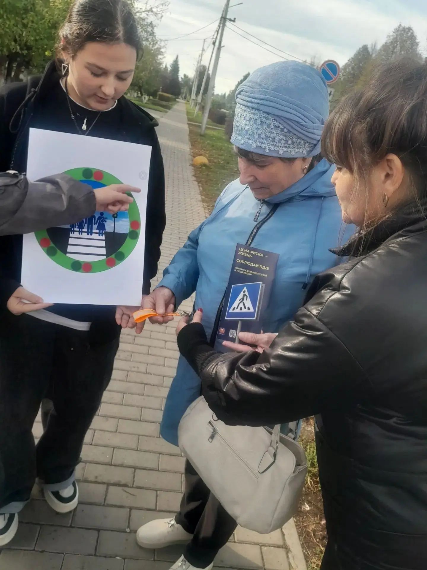 В Сарманово провели акцию «Пожилой пешеход»