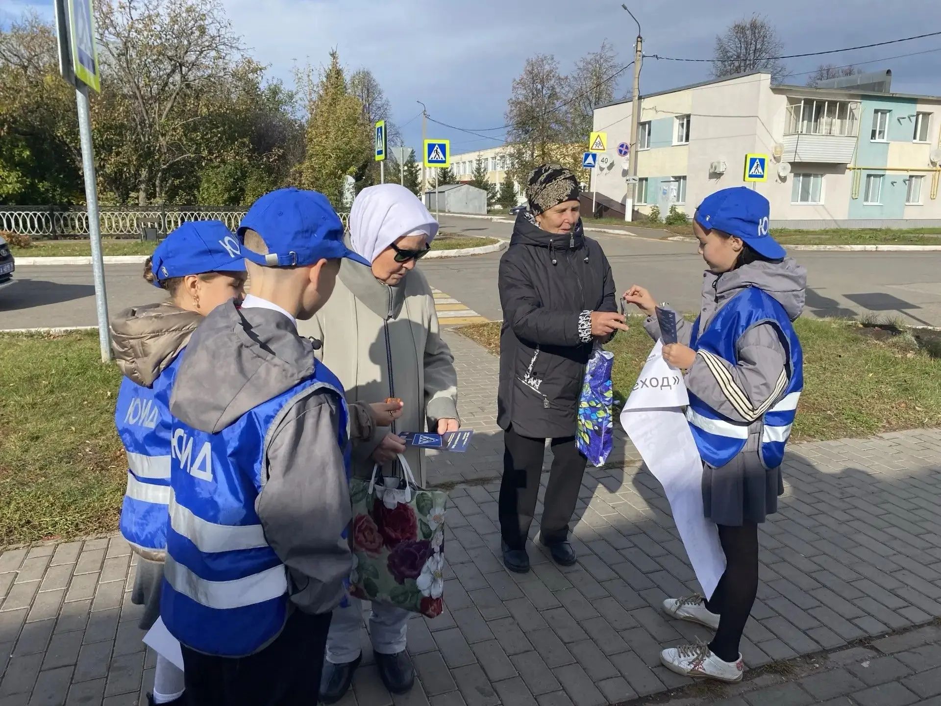 В Сарманово провели акцию «Пожилой пешеход»