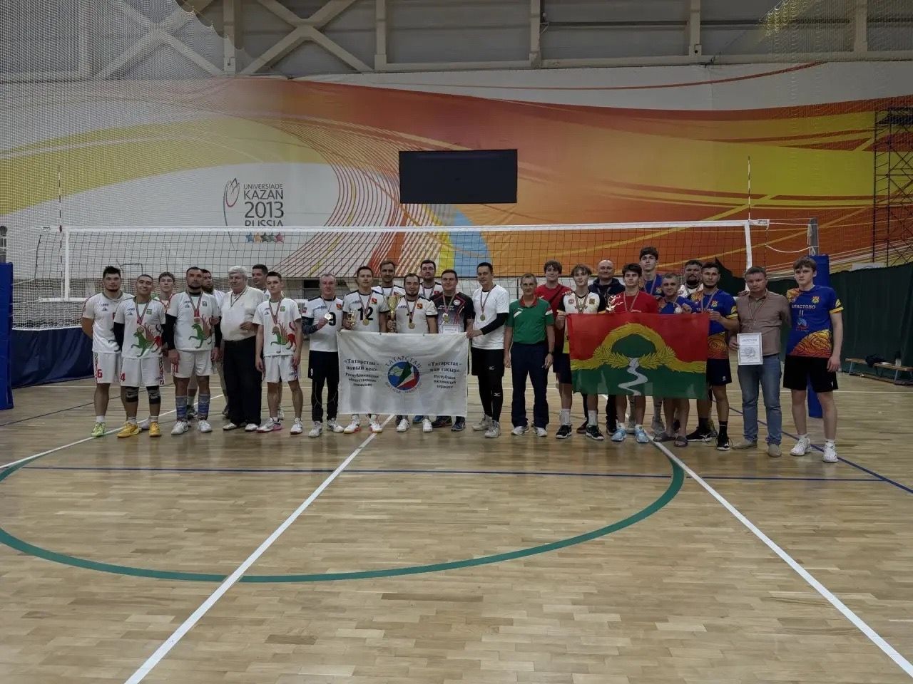 Волейболисты Сармановского района одержали победу в чемпионате РТ