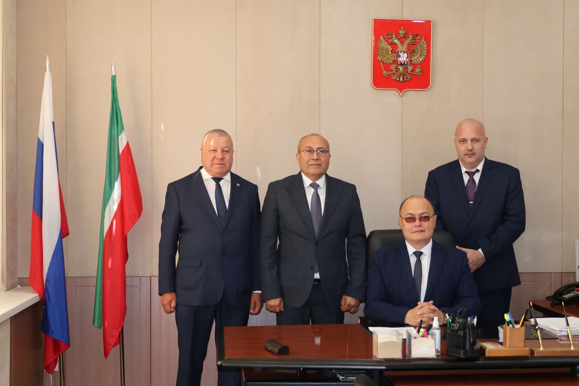 Район судында яңа суд рәисе белән таныштыру тантанасы үткәрелде