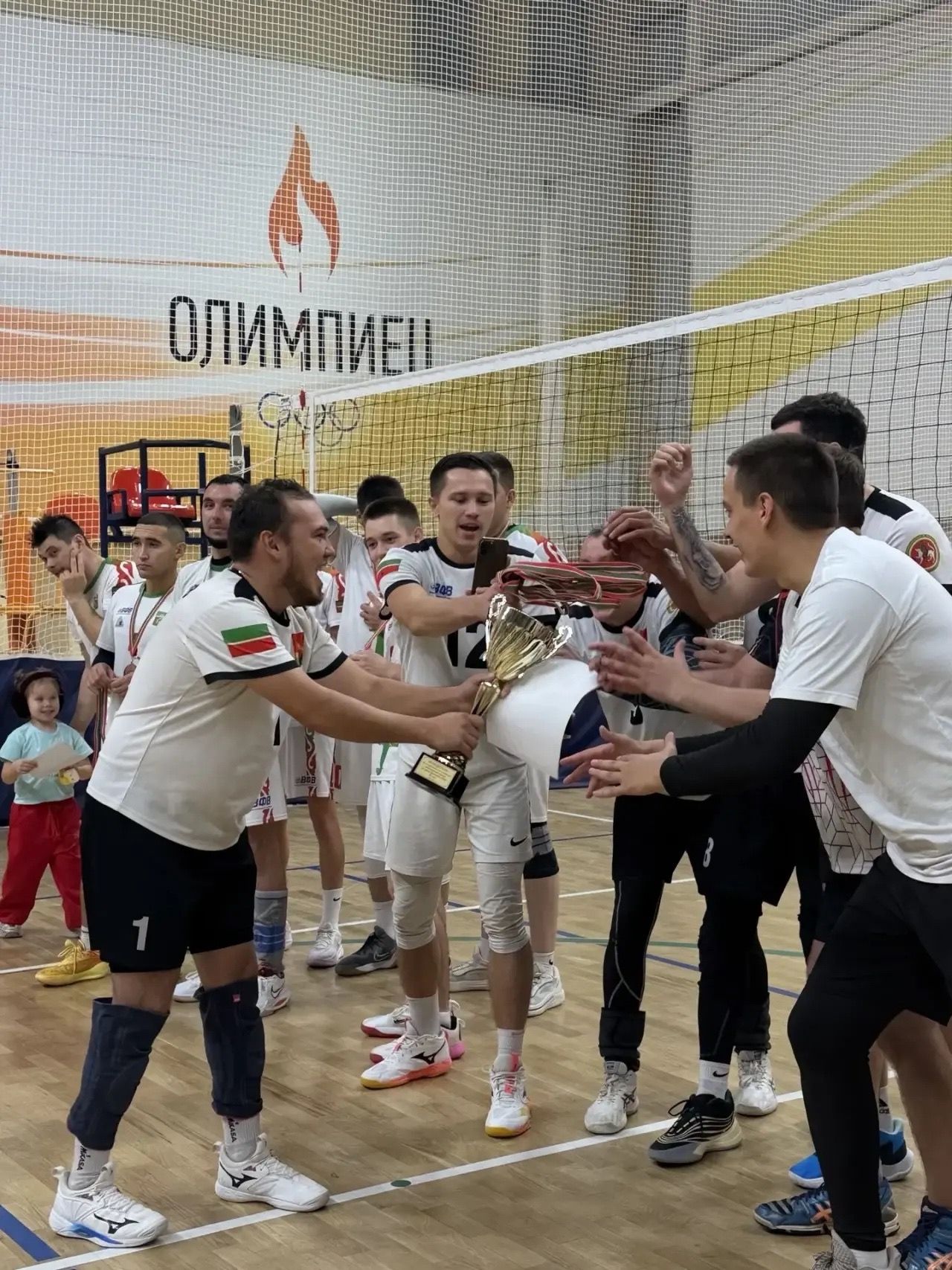 Волейболисты Сармановского района одержали победу в чемпионате РТ