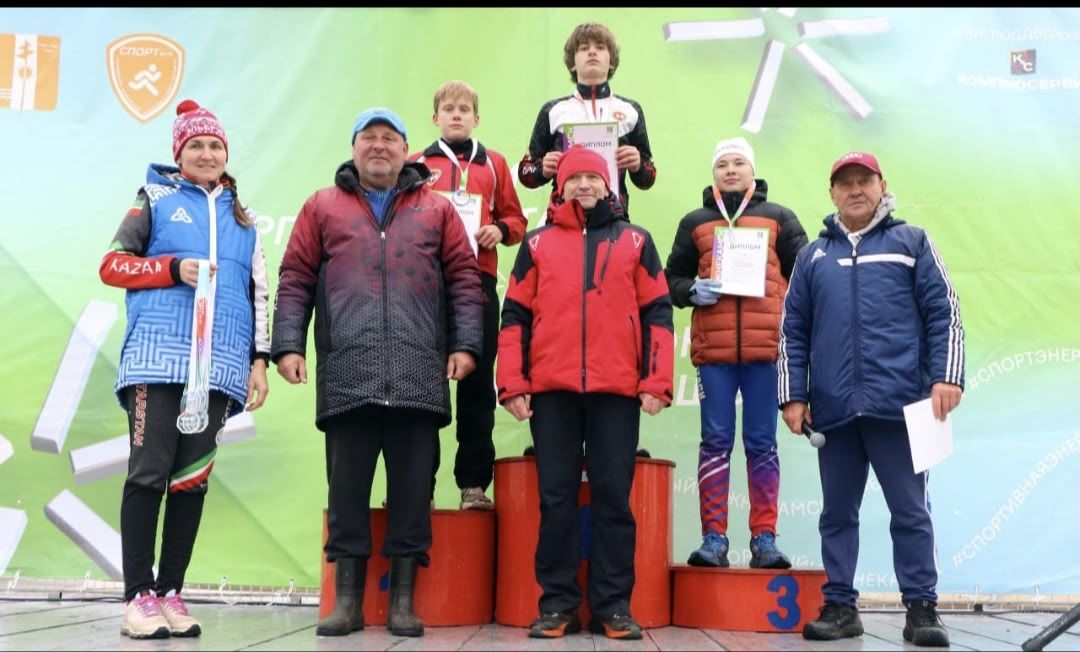 Лыжники района завоевали медали на республиканском кроссе в Нижнекамске