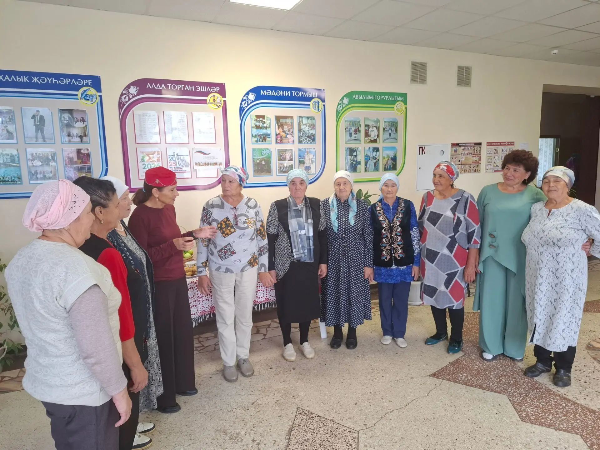 Мортамак китапханәсендә җылы очрашу узды