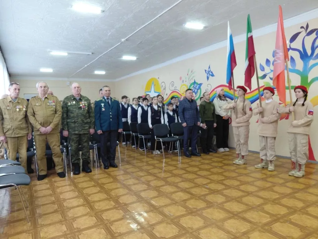 В Джалиле почтили память воинов-интернационалистов и приняли детей в Юнармию