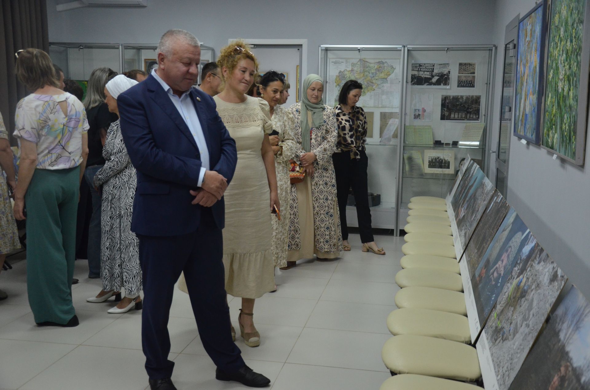 В Сарманово состоялась фотовыставка свидетельств преступлений украинских боевиков