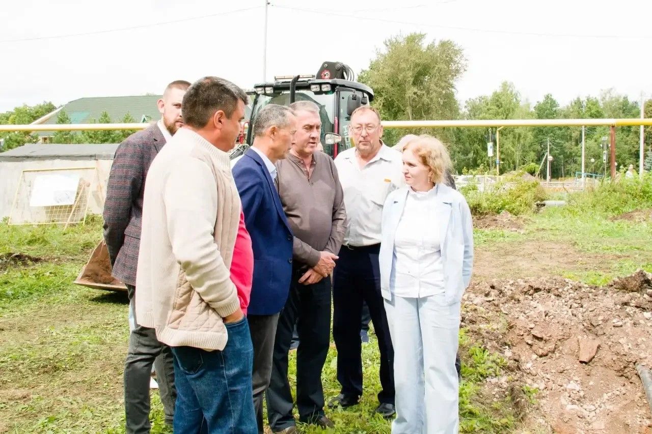 Лариса Хабибуллина проверила объекты ЖКХ в Сармановском районе