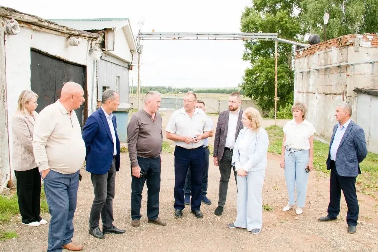 Лариса Хабибуллина проверила объекты ЖКХ в Сармановском районе