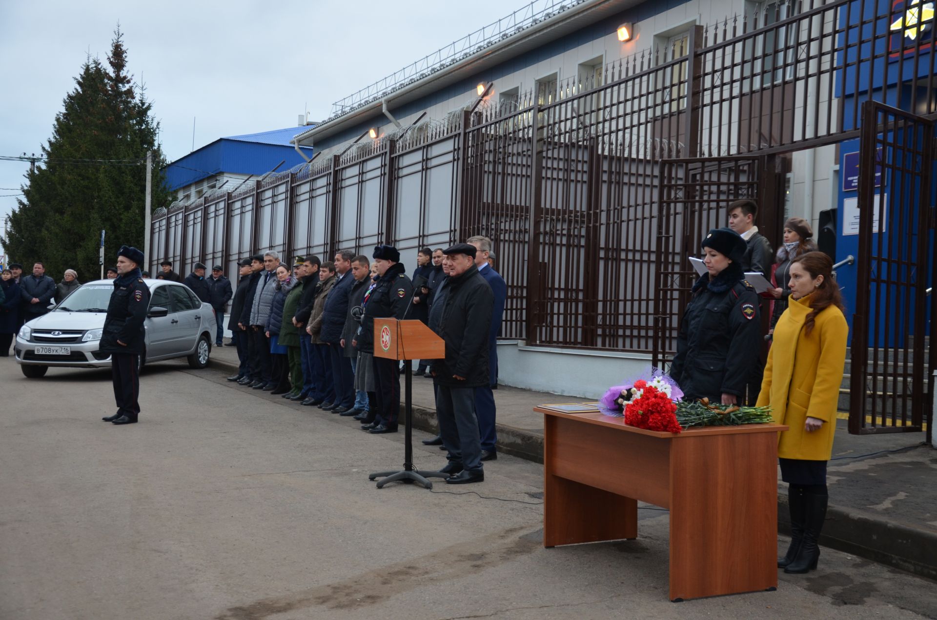 В Сарманово прошло торжественное открытие отдела МВД России после реконструкции