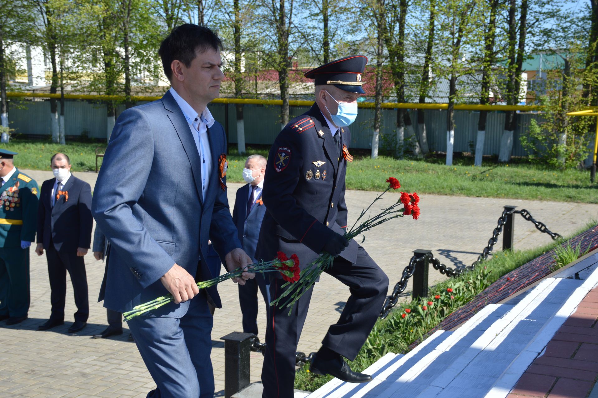 9 мая. Поздравление ветеранов в Сарманово