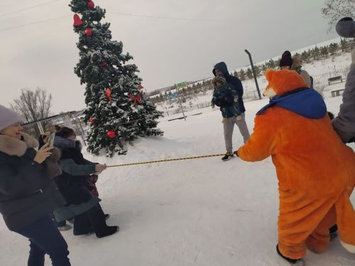 Сарман балалары Илектә күңел ачтылар