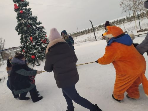 Сарман балалары Илектә күңел ачтылар
