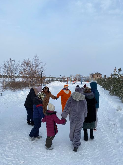 Сарман балалары Илектә күңел ачтылар