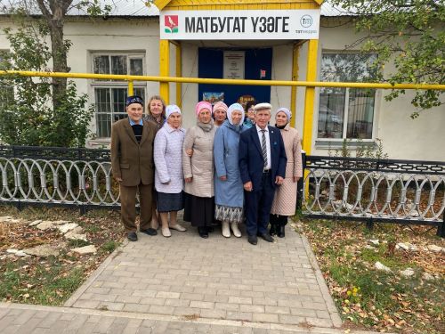 Матбугат ветераннарын хөрмәтләдек