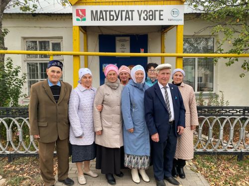 Матбугат ветераннарын хөрмәтләдек