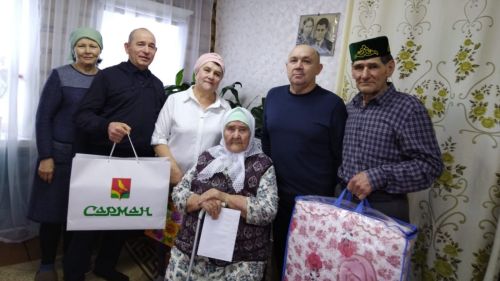 Галия Габдулхакова из Саклов-Баша отметила 95-летний юбилей