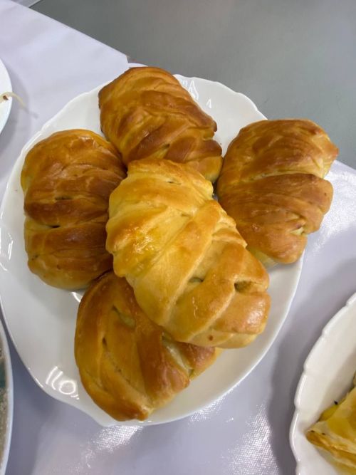 Кулебяканы Сарман урта мәктәбе укучылары оста пешерәләр