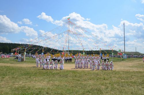 Район Сабан туе зур тантана төсендә башланды